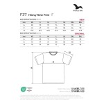 Unisex tubular T-shirt Malfini Heavy New Free F37 white