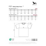 Unisex tubular T-shirt Malfini Heavy New Free F37 white