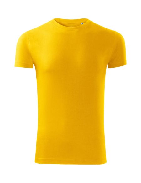Tailliertes Herren-T-Shirt Malfini Viper Free F43 gelb