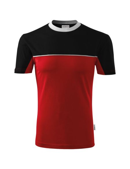 Unisex two-tone T-shirt Malfini Colormix 109 black