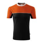 Unisex two-tone T-shirt Malfini Colormix 109 black