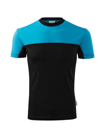 Tričko unisex dvoubarevné Malfini Colormix 109 černá