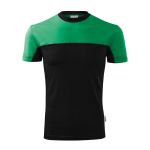 Unisex two-tone T-shirt Malfini Colormix 109 black