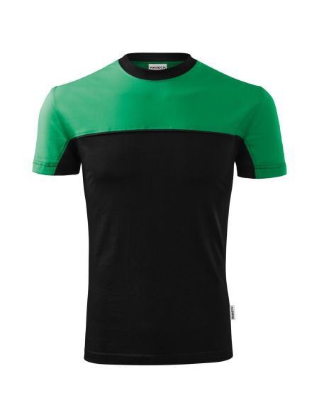 Unisex two-tone T-shirt Malfini Colormix 109 black