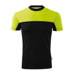 Unisex two-tone T-shirt Malfini Colormix 109 black