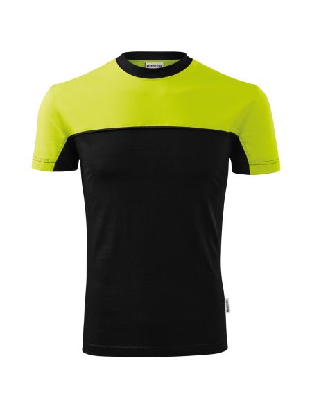 Unisex two-tone T-shirt Malfini Colormix 109 black
