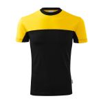 Unisex two-tone T-shirt Malfini Colormix 109 black