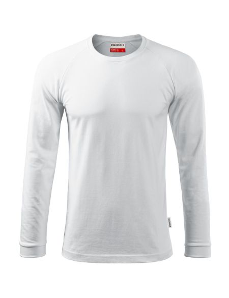 Unisex Langarm T-Shirt Malfini Street LS 130 weiß