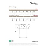 Women's stretch T-shirt Malfini Action 152 white
