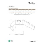 Tailliertes Langarm-T-Shirt für Damen Malfini Brave 156 weiß