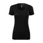Women's merino wool T-shirt Malfini Merino Rise 158 black