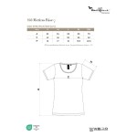 Women's merino wool T-shirt Malfini Merino Rise 158 black