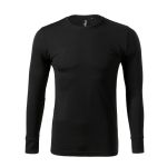 Men's long-sleeved merino T-shirt Malfini Merino Rise LS 159 black