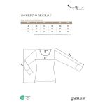 Damen Langarm-Merino-T-Shirt Malfini Merino Rise LS 160 schwarz