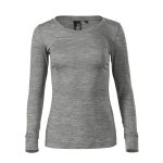 Women's long-sleeved merino T-shirt Malfini Merino Rise LS 160 black