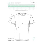 Tričko unisex Malfini Parade P73 tmavě šedý melír