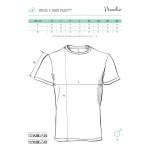 T-shirt unisex Malfini Parade P73 black