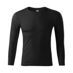 Unisex Langarm-T-Shirt Malfini Progress LS P75 weiß