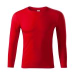 Unisex Langarm-T-Shirt Malfini Progress LS P75 weiß