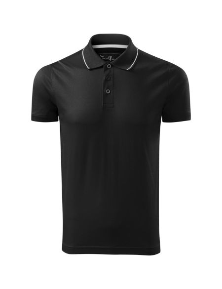 Men's polo shirt mercerized cotton Malfini Grand 259 white