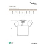 Men's polo shirt mercerized cotton Malfini Grand 259 white