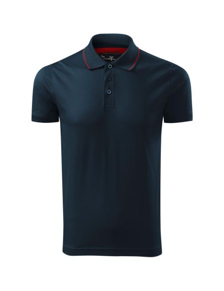 Men's polo shirt mercerized cotton Malfini Grand 259 white