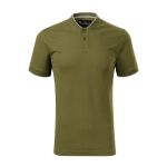 Herren-Poloshirt im Bomberstil Malfini Diamond 273 weiß