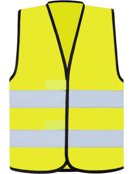 Warnweste Basic Korntex KXVW Wolfsburg neongrün