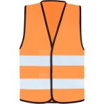 Warnweste Basic Korntex KXVW Wolfsburg neongrün