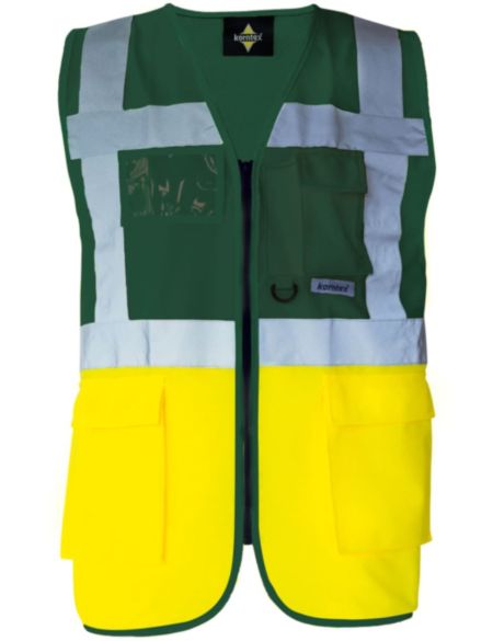 Multifunctional vest Korntex KXMF Berlin white