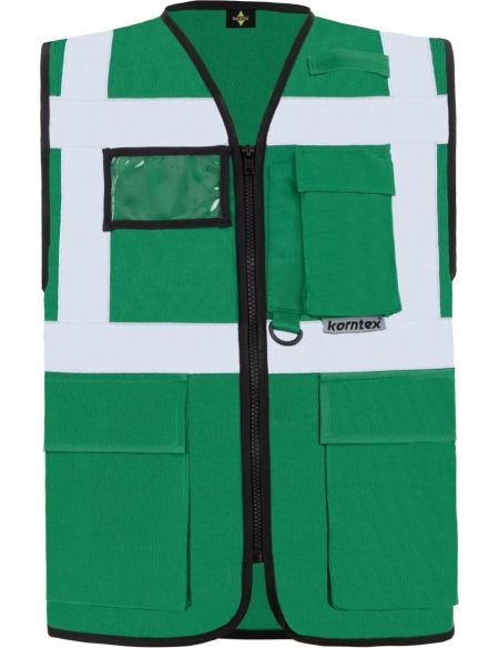Multifunctional vest Korntex KXMF Berlin white