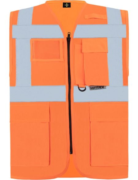 Multifunctional vest Korntex KXMF Berlin white