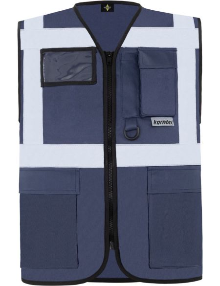 Multifunctional vest Korntex KXMF Berlin white