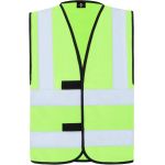 Weste mit vier Reflektorstreifen Korntex KXVR Hannover schwarz
