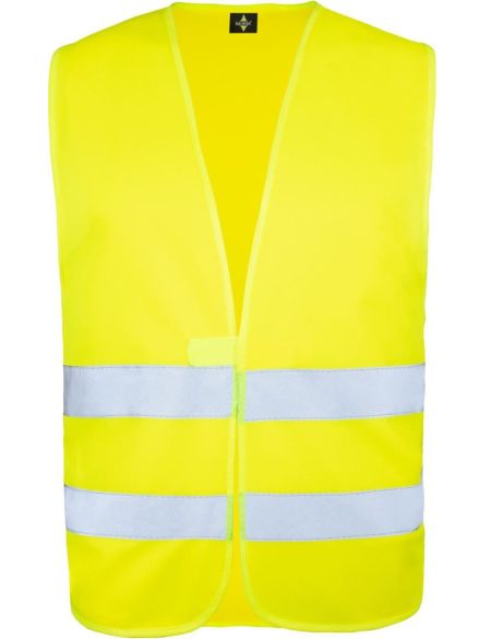 Safety vest in a bag Korntex X111 Mannheim yellow