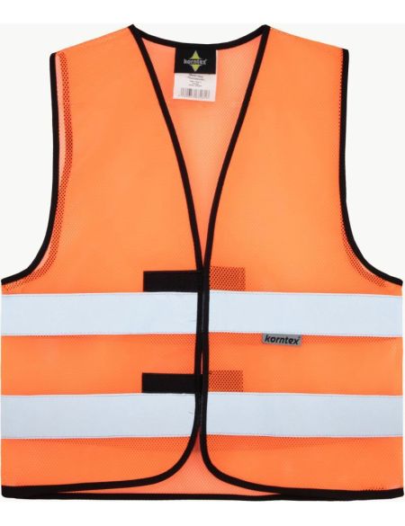 Korntex KXQ Thessaloniki summer mesh safety vest yellow