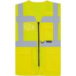 Multifunctional Hi-Vis vest Korntex KXEXQ Athens yellow
