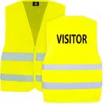 Safety vest VISITOR Korntex KX200 Passau yellow