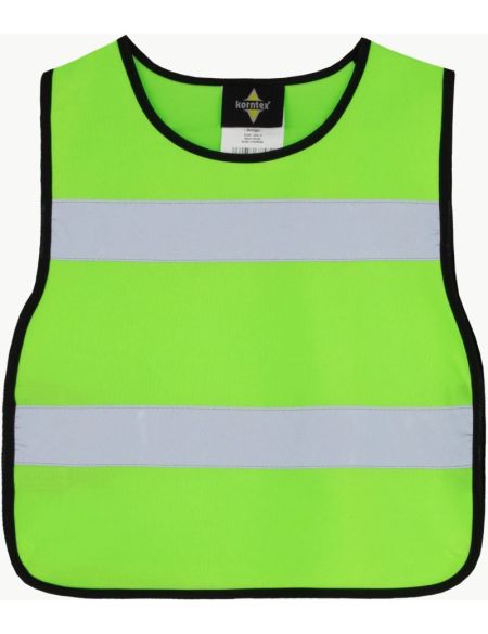 Warnschutzponcho Korntex P100 neongrün