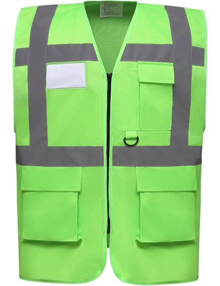 Vesta multifunčkní Hi-Vis celopropínací zip