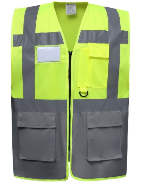 Vesta multifunčkní Hi-Vis celopropínací zip