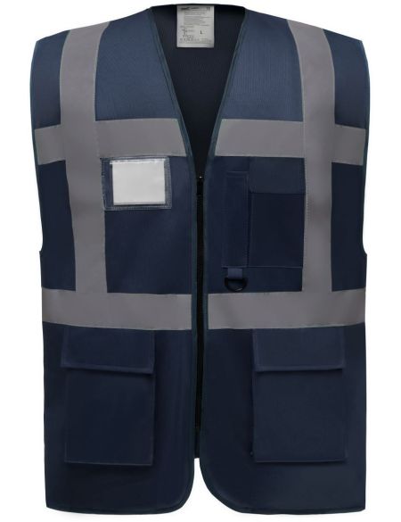 Vesta multifunčkní Hi-Vis celopropínací zip