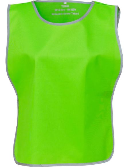 Vest Tabard Hi-Vis Yoko HVJ259 white
