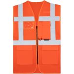 Multifunktionale Netzweste Korntex KXCMMF Larisa hi vis gelb