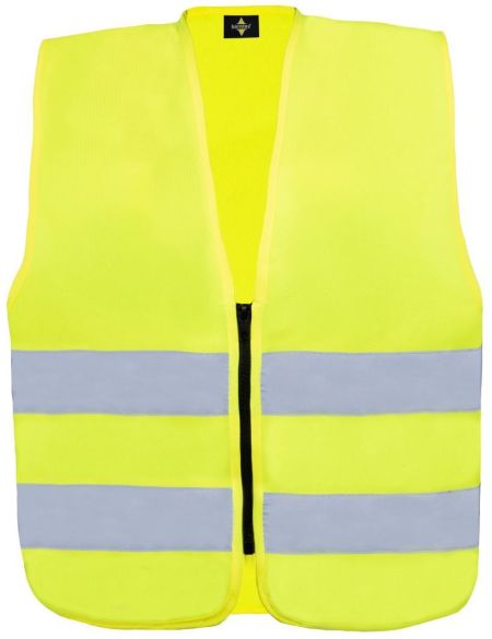 Kinder-Sicherheitsweste Korntex KWRX Aalborg neongrün