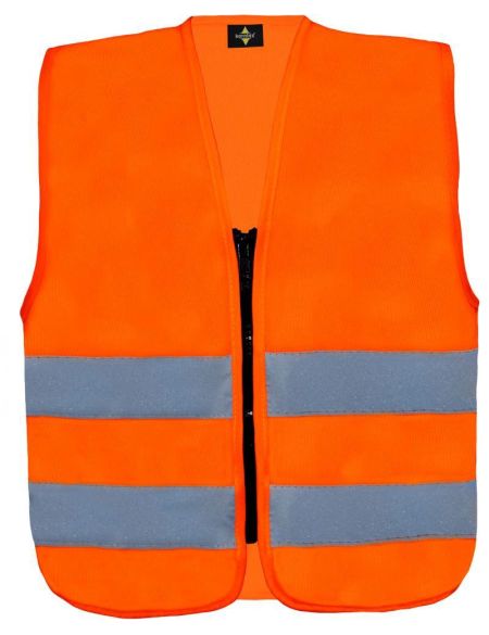 Kinder-Sicherheitsweste Korntex KWRX Aalborg neongrün