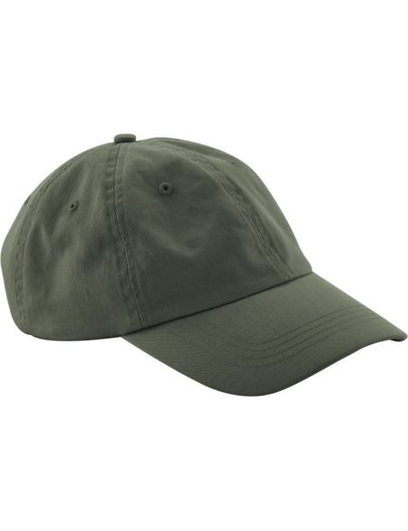 Kinder 6-Panel Low-Profile Cap Beechfield B653B olivgrün