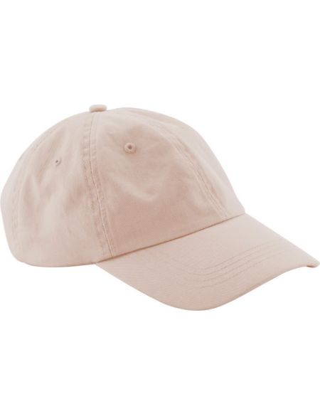 Children's 6-panel low-profile cap Beechfield B653B olive green