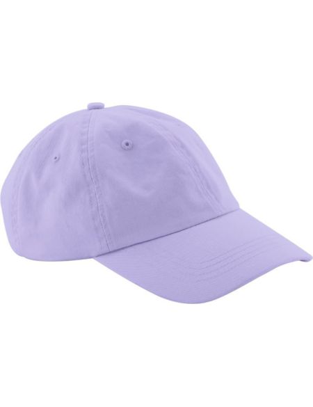 Children's 6-panel low-profile cap Beechfield B653B olive green
