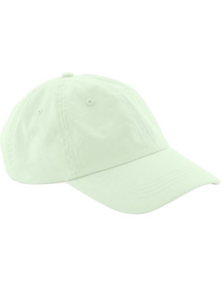 Children's 6-panel low-profile cap Beechfield B653B olive green